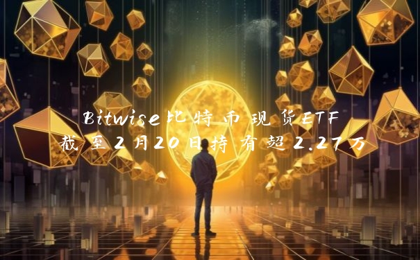 Bitwise比特币现货ETF截至2月20日持有超2.27万枚BTC