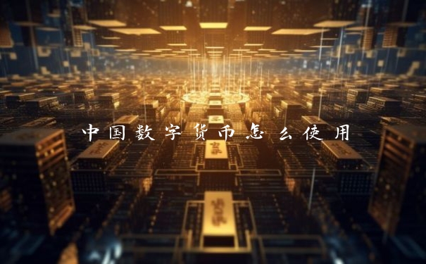 中国数字货币怎么使用